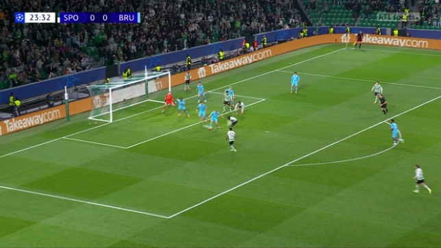 Ligue des Champions : le résumé de Sporting-Bruges (3-0)