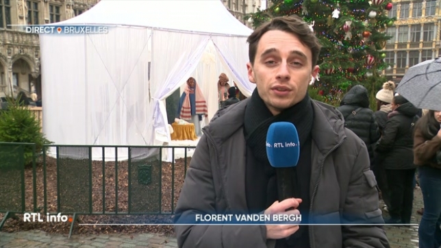 En direct, Florent Vandenbergh évoque le marché de Noël de Bruxelles, toujours très attendu, et la crèche de Noël qui sera dévoilée ce soir sur la Grand'Place. Les personnages de cette crèche originale suscitent déjà beaucoup de réactions.