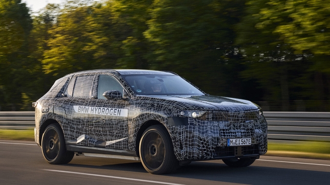 Test du prototype BMW iX5 Hydrogen à Aschheim (09/25)