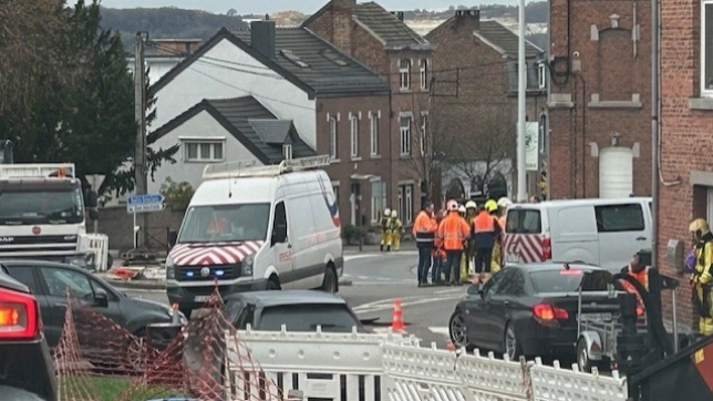 Le quartier temporairement bloqué à Visé