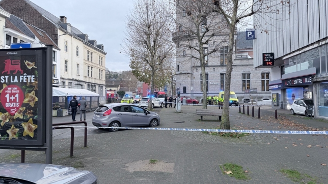 Les secours sont présents en nombre.