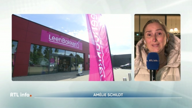 En direct dans le RTLinfo 19h, Amélie Schildt revient sur la déclaration de faillite de la chaîne de magasins d'ameublement et de décoration intérieure Leen Bakker. 250 personnes devraient perdre leur emploi.