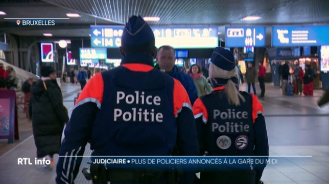 Un an après l'ouverture du commissariat de police à la Gare de Bruxelles-Midi, le bilan est plutôt positif, selon le ministre de l'Intérieur Bernard Quintin. La présence policière sera quant à elle renforcée dès demain.