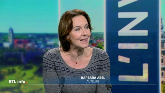 Invitée du RTL info 13h, l'autrice belge Barbara Abel présente son thriller Ici s'arrête le monde, paru aux éditions Récamier Noir.