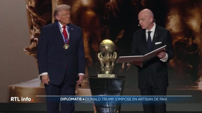 Donald Trump a reçu le tout premier Prix de la paix de la FIFA pour ses efforts en faveur de l'unité. S'il se présente comme un faiseur de paix à Gaza, en Inde, au Congo et au Pakistan, une question persiste : peut-il vraiment mettre fin aux conflits ?