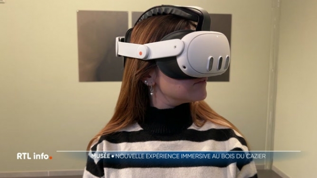 Le Bois du Cazier à Marcinelle propose une expérience en réalité virtuelle, « Ceux d'en bas ». Casque sur la tête, les visiteurs revivent le quotidien des mineurs et la tragédie du 8 août 1956.