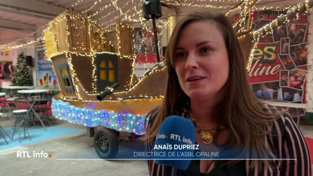 Les parades de Noël battent leur plein en cette période. A Hautrage, les féeries d'Opaline existent depuis 5 ans. L'asbl Opaline, qui accueille et encadre des personnes porteuses de handicap, participe activement au succès du cortège.