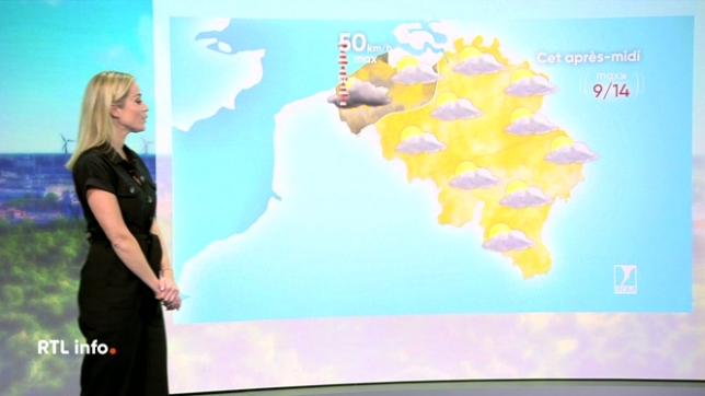 Emilie Dupuis annonce les prévisions pour les prochaines heures et les prochains jours.