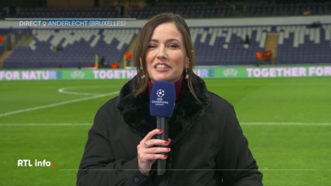 On retrouve Anne Ruwet en direct pour faire le point sur le match Union Saint-Gilloise - OM de ce soir.