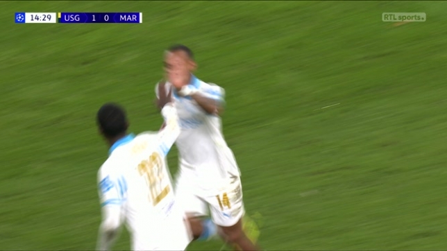 Ligue des Champions : l'égalisation de Paixao contre l'Union