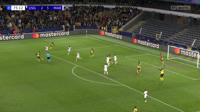 Ligue des Champions : la VAR annule un but de l'Union sur une phase polémique