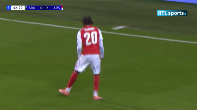 Madueke s'est offert un doublé face au Club Bruges en Ligue des Champions.