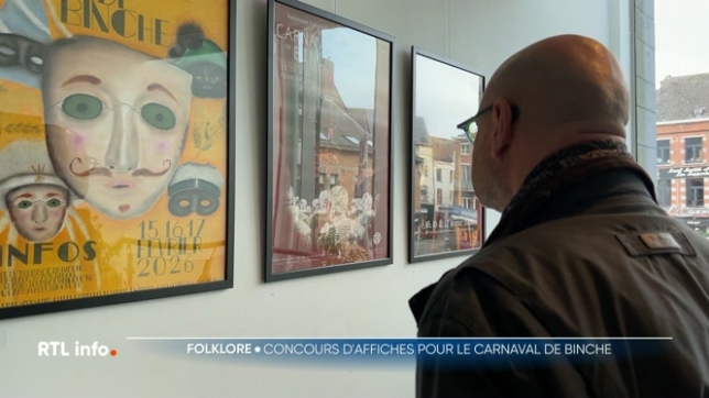 Comme chaque année depuis 20 ans, les Binchous sont invités à choisir l'affiche officielle du prochain carnaval de Binche. 35 projets d'affiches sont exposés jusqu'à dimanche prochain à la maison des associations de la ville. Ces 35 projets seront départagés uniquement par les visiteurs.