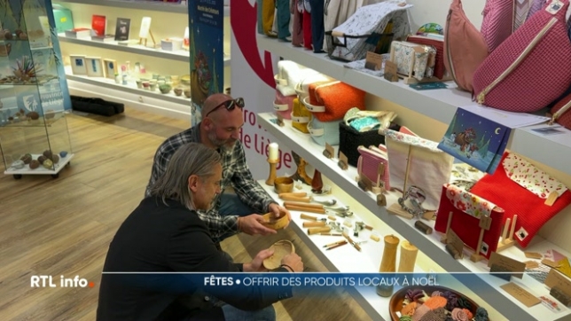 Vous réfléchissez sans doute encore aux prochains cadeaux pour Noël. Dès lors, pourquoi ne pas se tourner vers des produits locaux ? La province de Liège soutient le Pop Up Store Trésor d'artisans qui réunit plusieurs créateurs liégeois.