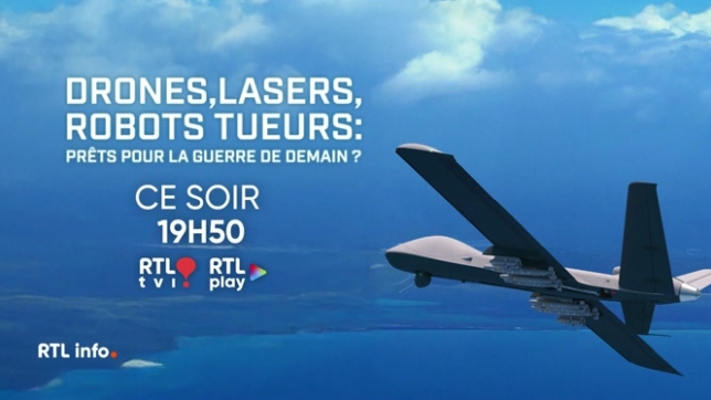 RTL tvi diffuse ce jeudi un document exceptionnel consacré aux nouvelles technologies de guerre. Avec la question : Sommes-nous prêts pour la guerre de demain ?. Apparemment, nous avons beaucoup à apprendre des Ukrainiens qui ont développé de nouvelles armes dans des laboratoires clandestins.