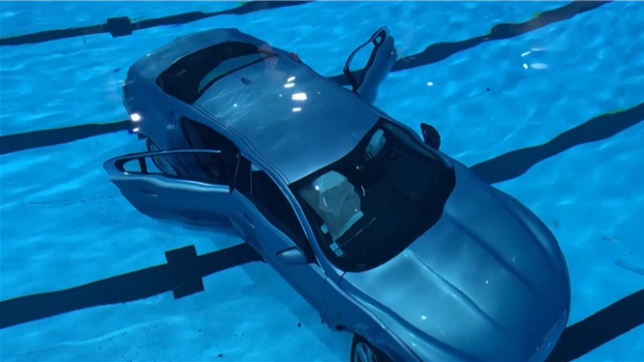 Les utilisateurs de la piscine communale de La Ciotat, en France, ont vécu une scène des plus inattendue lorsqu’une voiture a déboulé à travers une vitre.