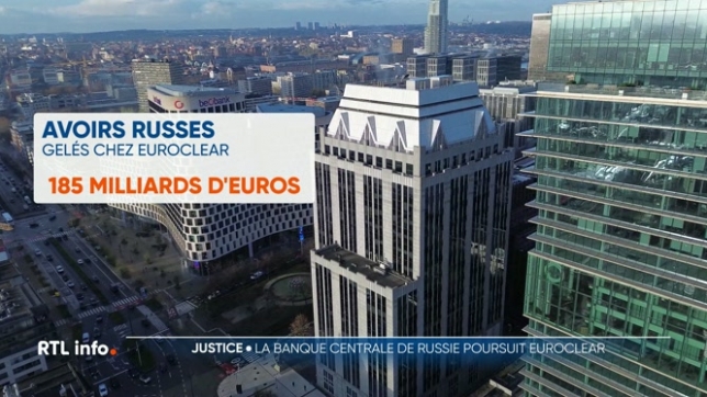 La banque centrale russe a entamé une procédure judiciaire contre Euroclear, l'institution financière installée à Bruxelles qui détient quelques 185 milliards d'euros d'avoirs russes gelés depuis l'invasion de l'Ukraine en février 2022. L'affaire a été portée devant un tribunal d'arbitrage à Moscou.