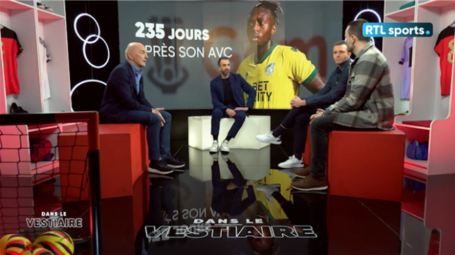 Cet ancien joueur du Standard rejoue 235 jours après son AVC