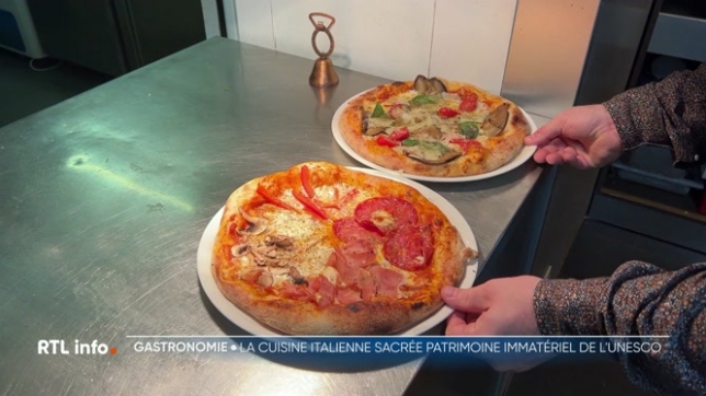 Une sacrée reconnaissance pour la gastronomie italienne par l'Unesco. L'ensemble de la cuisine italienne est intégré au patrimoine culturel immatériel de l'humanité. Les pizzas, les pâtes, l'huile artisanale, les glaces, c'est la culture culinaire italienne qui est élevée au rang d'art de vivre.