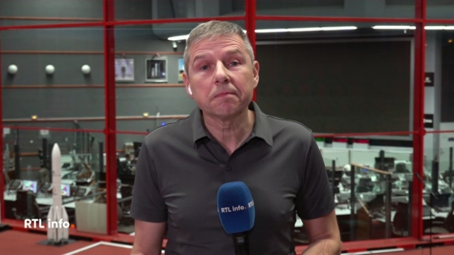 Frédéric Delfosse est en direct dans le RTL Info 13h pour faire le point sur le lancement de la fusée Ariane 6.