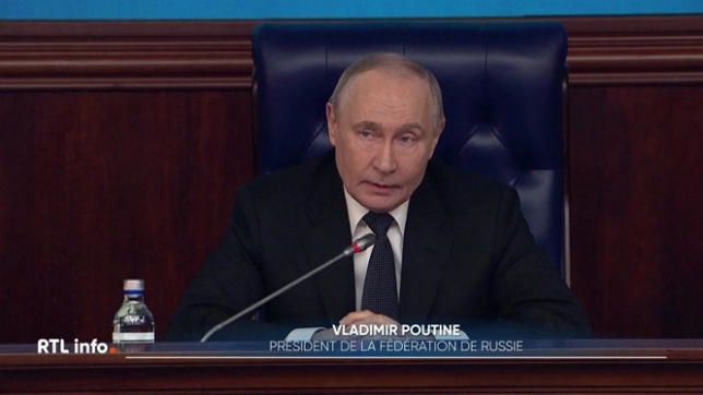 Vladimir Poutine a qualifié de pure hystérie les avertissements de Mark Rutte sur une attaque russe contre l'Europe. Le président russe  a ajouté qu'il s’agissait de pures foutaises, lors d'une déclaration faite ce mercredi.