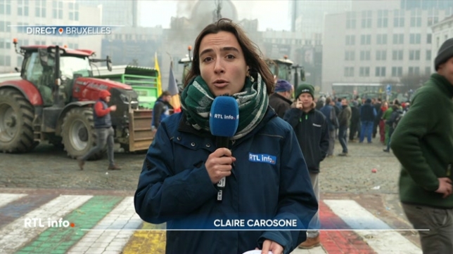 Des centaines de tracteurs ont pris place à Bruxelles sur la rue de la Loi, la place du Luxembourg et les rues environnantes jeudi matin, à l'entame d'une journée de manifestation européenne des agriculteurs. Ces derniers entendent faire pression sur le prochain cadre budgétaire de l'UE.