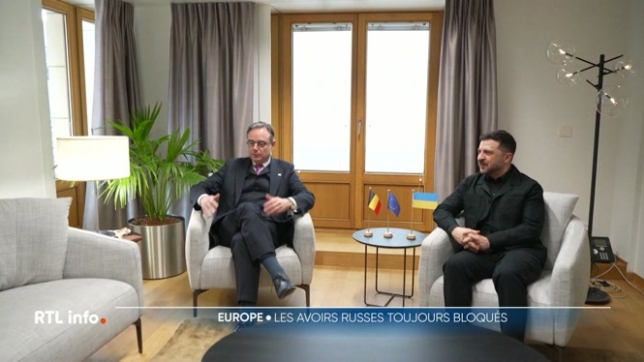 La plupart des pays souhaitent les utiliser pour aider l'Ukraine, mais la Belgique s'y oppose parce qu'elle craint des représailles de la part de Moscou. C'était donc le débat du jour, y compris entre le Premier ministre Bart de Wever et le président ukrainien qui se sont rencontrés à Bruxelles.