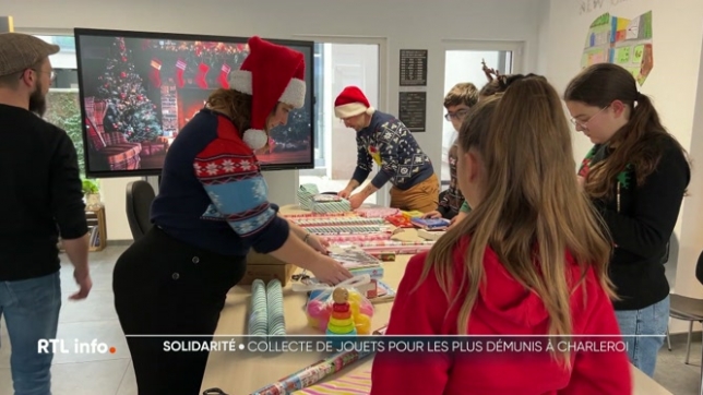 Une collecte de jouets a lieu à Charleroi, elle a été lancée un groupe de jeunes du centre Ener'J. Grâce à leur mobilisation, des dizaines d'enfants placés dans des foyers d'accueil vont recevoir des cadeaux pour Noël.