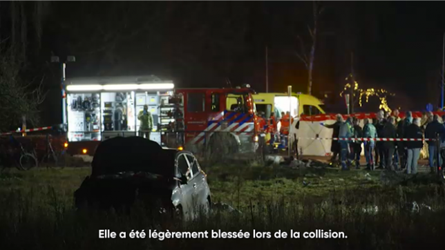 Lundi soir, neufs personnes ont été blessées à Nunspeet, aux Pays-Bas, lors d’un grave accident impliquant une voiture et une parade lumineuse. Trois victimes sont dans un état grave. La conductrice de 56 ans a été arrêtée par la police.