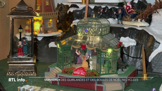 Pour ceux qui aiment décorer leur sapin de Noël, Jean-Paul, un Verviétois, a eu l'idée de fabriquer des guirlandes et boules de Noël recyclées. Il utilise des bouteilles d'eau usagées et une imprimante 3D. Des créations réalisées entre magie des fêtes et protection de l'environnement.