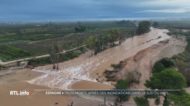 Deux personnes étaient portées disparues après les pluies torrentielles dans le sud de l'Espagne. Elles ont été retrouvées sans vie faisant monter le bilan des victimes à trois morts.