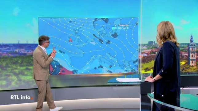 Stephan van Bellinghen annonce les prévisions pour les prochaines heures et les prochains jours.