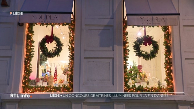 Pour la première fois, la ville de Liège organise, cette année, un concours des plus belles vitrines de Noël. Des dizaines de commerçants ont donc décoré leur devanture pour décrocher la médaille.