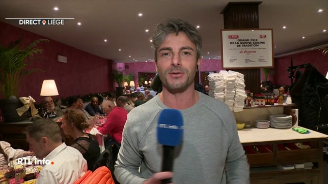 En direct de Liège, Samuel Ledoux explique la tradition de la choucroute, à laquelle sont attachés de nombreux Liégeois.