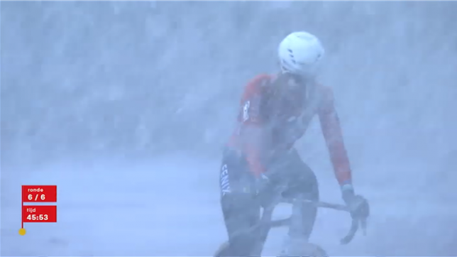 Cyclocross : Ceylin Alvarado s'impose sous la neige à Mol