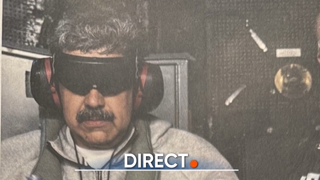 Nicolas Maduro après sa capture par les États-Unis