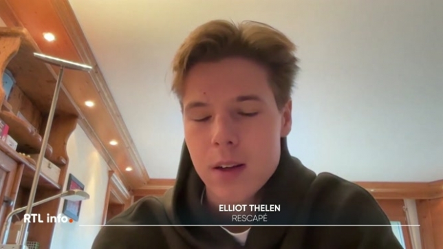 Depuis deux jours, les récits des survivants se succèdent à Crans-Montana, et chacun apporte un éclairage neuf sur l’horreur vécue la nuit du Nouvel An. Comme celui d’Elliot Thelen, un Luxembourgeois de 18 ans qui raconte comment il a échappé aux flammes et s'est réfugié dans le bar d'en face.