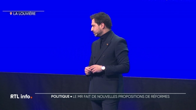 Lors du lancement de la tournée des vœux du MR, Georges-Louis Bouchez a présenté de nouvelles propositions destinées à réduire les dépenses publiques.