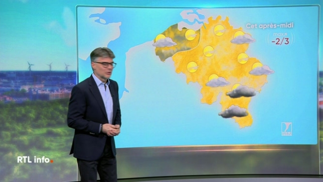 Les prévisions météo de Stephan van Bellinghen