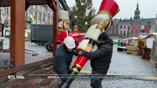 Les marchés de Noël sont en cours de démontage : chalets, patinoires et décorations sont progressivement rangés. La plus grande entreprise européenne du secteur, basée à Châtelet, fournit du matériel à plus de 150 marchés de Noël. Mais que deviennent toutes ces décorations jusqu'à l'hiver prochain ?