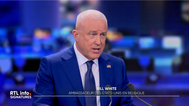 Bill White, l’ambassadeur des Etats-Unis en Belgique, était l’invité du RTL info Signatures pour sa première interview en direct pour une chaîne de télévision francophone belge.