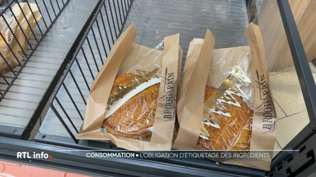 Des galettes des Rois prévues pour le marché français ont été vendues cette semaine dans des supermarchés belges, sous un emballage sans liste d'ingrédients.