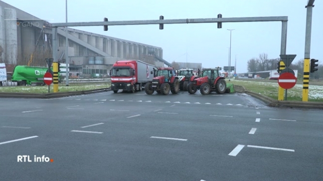 150 à 200 tracteurs se sont rassemblés à Zeebruges, bloquant partiellement l'accès au port d'Anvers. D'autres actions ont eu lieu : occupation d'un rond-point à Wommelgem et barrages filtrants au nord de Gand.