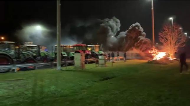 Les agriculteurs paralysent le pays ce vendredi 9 janvier.