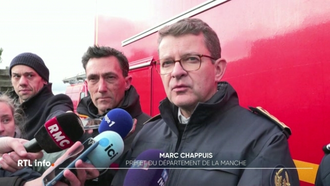 Des vents ont dépassé les 200 km/h dans le département de la Manche en Normandie et fait de nombreux dégâts. 380.000 foyers ont été privés d'électricité.