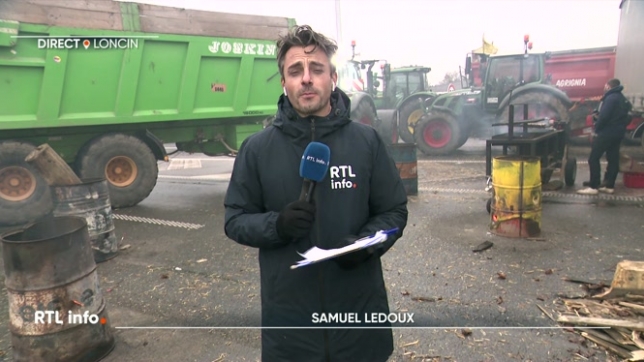 En direct de Liège, Samuel Ledoux fait le point sur les blocages des agriculteurs, à Battice et près de l'échangeur de Loncin. Ces derniers viennent d'apprendre que le traité Mercosur sera signé.