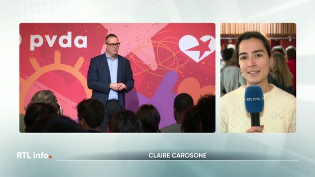 En direct de Bruxelles, Claire Carosone évoque les voeux du Nouvel an du PTB. Le président du parti, Raoul Hedebouw, a prononcé ce matin un discours dans lequel il a énoncé les priorités de son parti pour 2026.