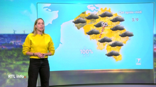 La pluie a remplacé la neige tandis que les températures remontent. La semaine débute sous un ciel très nuageux, parsemé de faibles pluies dans le centre du pays et de pluies parfois verglaçantes sur l'est, surtout en Ardenne. Les températures sont comprises entre 4 et 10 degrés.