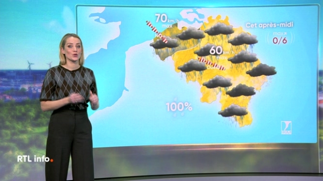 Emilie Dupuis donne ses prévisions pour les prochaines heures et le week-end.