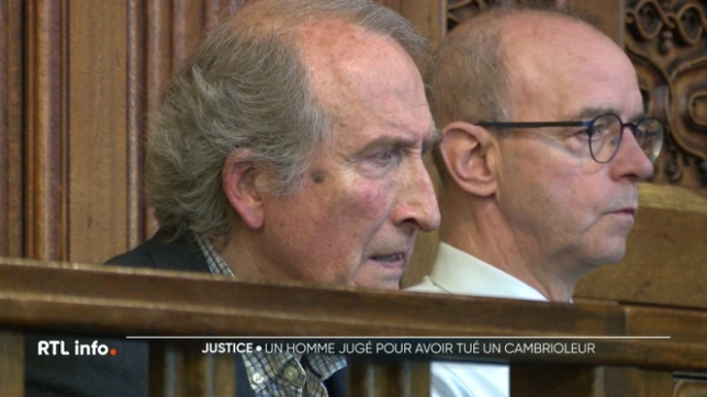 Habitant Ferrières, Yvan Dave est accusé du meurtre de son cambrioleur, Mayron Weibel, 21 ans. Le tir effectué par l'accusé ne pouvait pas être accidentel ou involontaire selon le ministère public. La défense conteste cette thèse et l'intention de tuer. Compte-rendu d'audience avec Mathieu Langer.